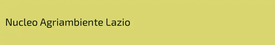 Nucleo Agriambiente Lazio